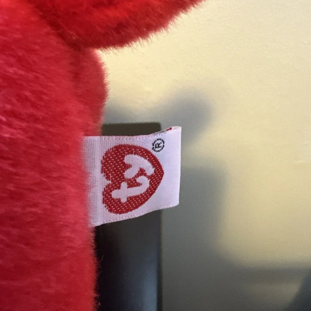 TY Beanie Buddy- Rover Red Puppy‎ Dog 12